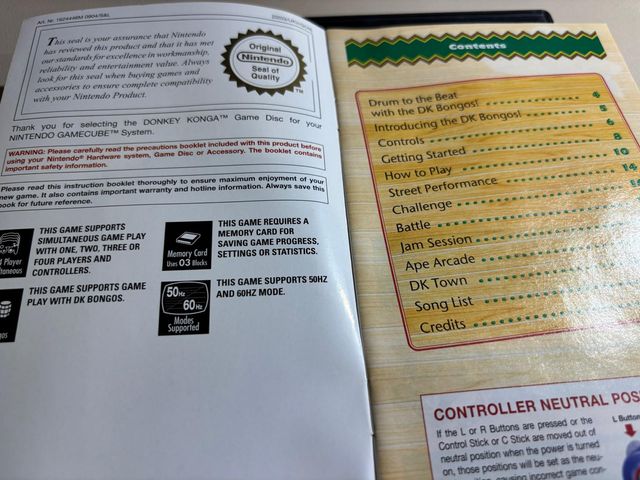Donkey Konga GameCube PAL