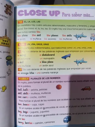 Libro inglés+ cuaderno ejercicios