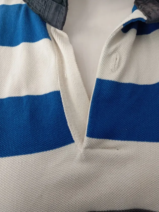 Polo de caballero Ralph Lauren Rayas Azul/Blanco