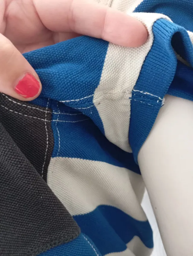 Polo de caballero Ralph Lauren Rayas Azul/Blanco