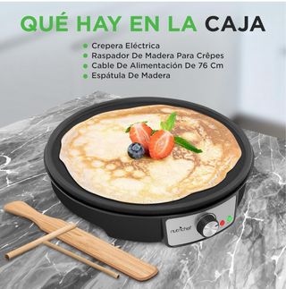 NUEVA Crepera Eléctrica NutriChef 30.5cm