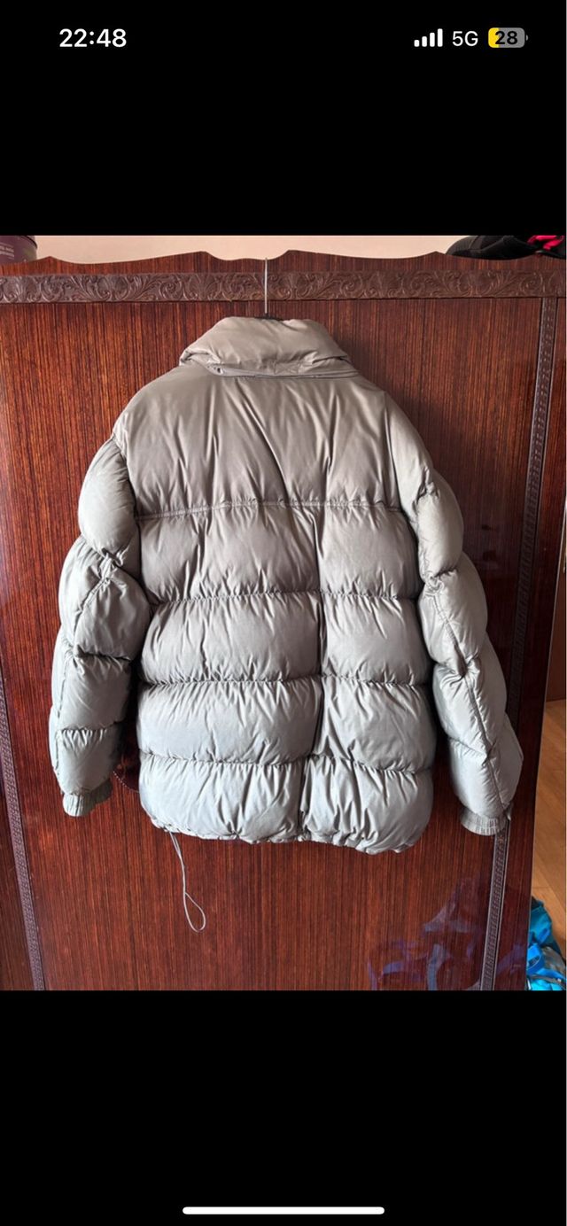 Chaqueta Plumífero Nike Vintage Gris