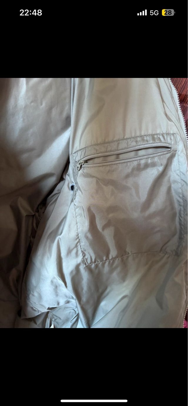 Chaqueta Plumífero Nike Vintage Gris