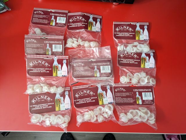 REPUESTOS GOMAS PARA BOTELLAS CRISTAL