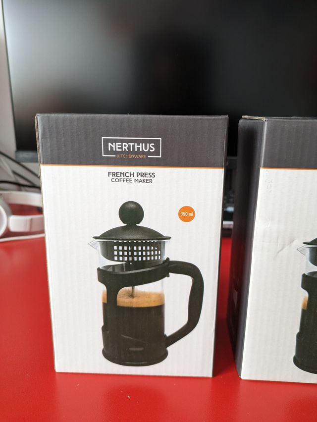 CAFETERA FRANCESA DE ÉMBOLO