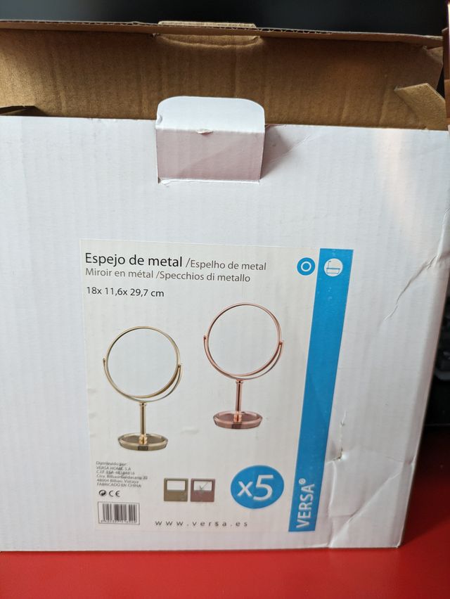 ESPEJO DE AUMENTO SOBREMESA