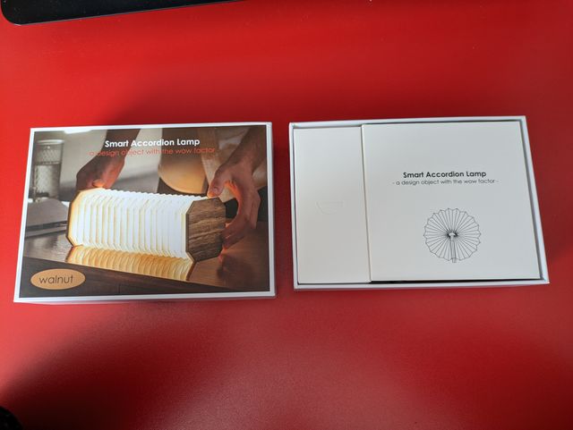 LÁMPARA ACORDEÓN