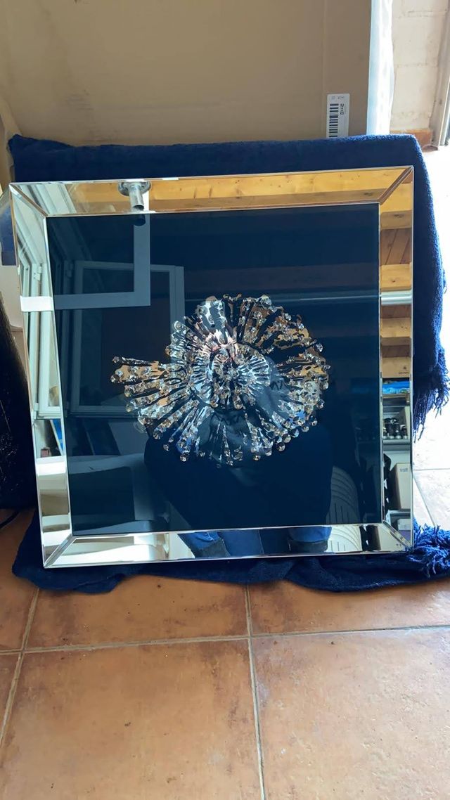 CUADROS DE CRISTAL 2 UDS