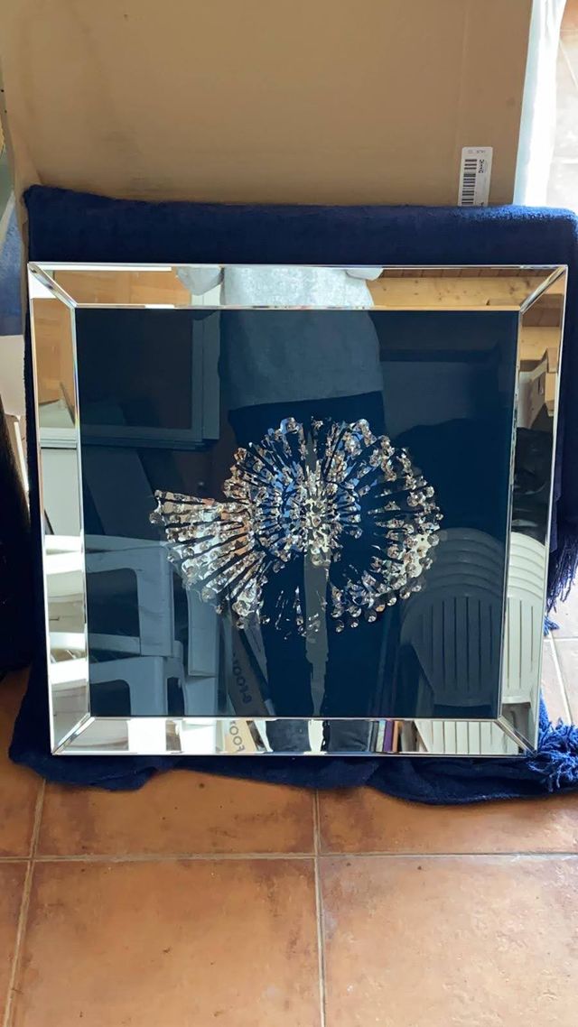 CUADROS DE CRISTAL 2 UDS