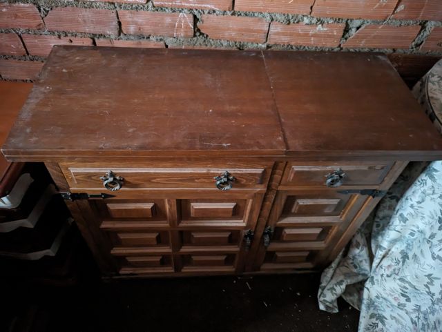 MUEBLE CASTELLANO PARA MAQUINA DE COSER