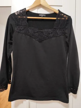 Camiseta interior encaje Ysabel Mora Talla XL