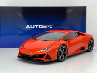 1:18 Lamborghini Huracán Evo Naranja 2019 Autoart