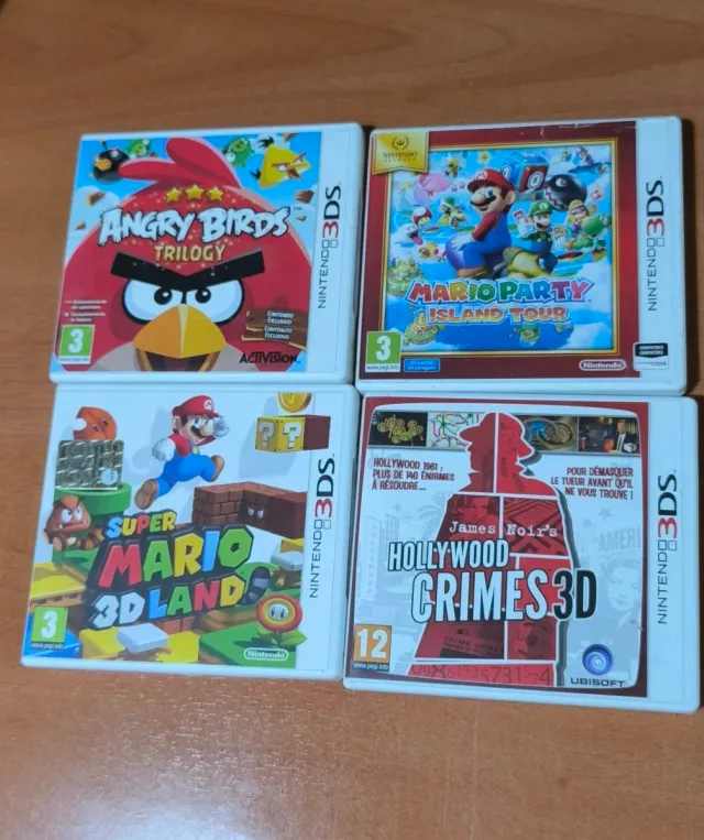 Confezione da 4 giochi Nintendo 3DS