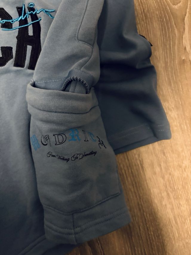 Conjunto Hoodrich Talla M Streetwear Azul