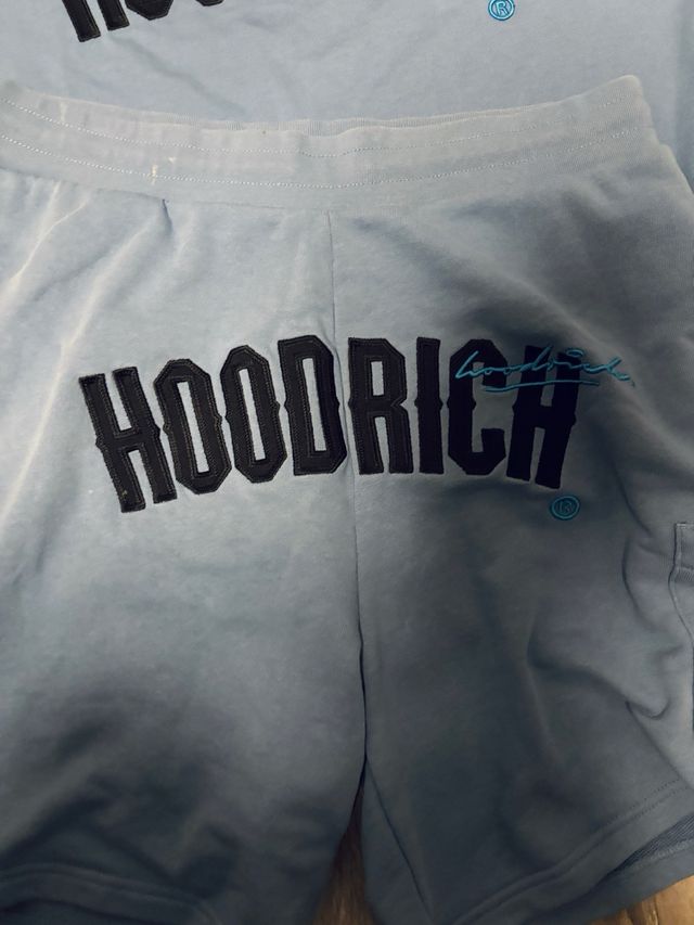 Conjunto Hoodrich Talla M Streetwear Azul