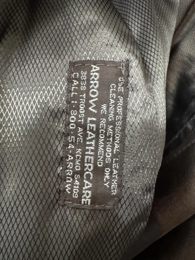 Chaqueta de cuero Remy Leather Hombre Talla XL