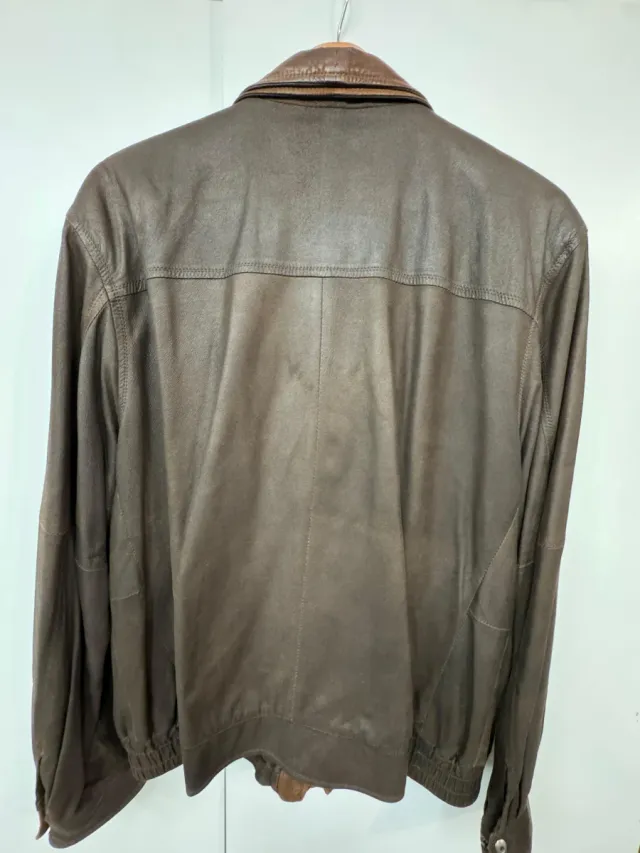 Chaqueta de cuero Remy Leather Hombre Talla XL