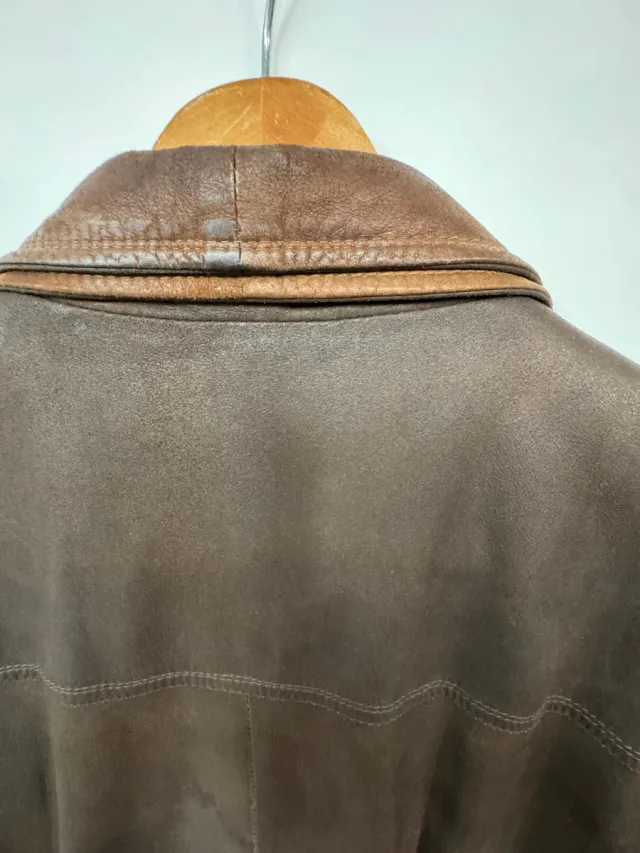 Chaqueta de cuero Remy Leather Hombre Talla XL