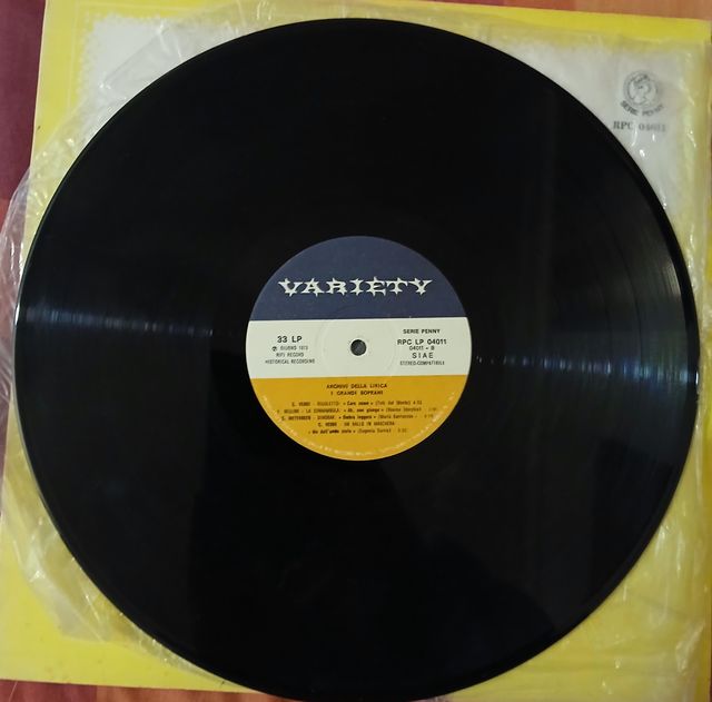 LP I Grandi Soprani - Archivi della Lirica