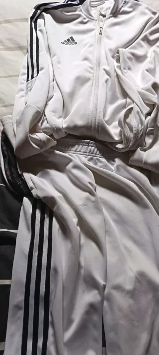 Chándal Adidas Blanco Talla L