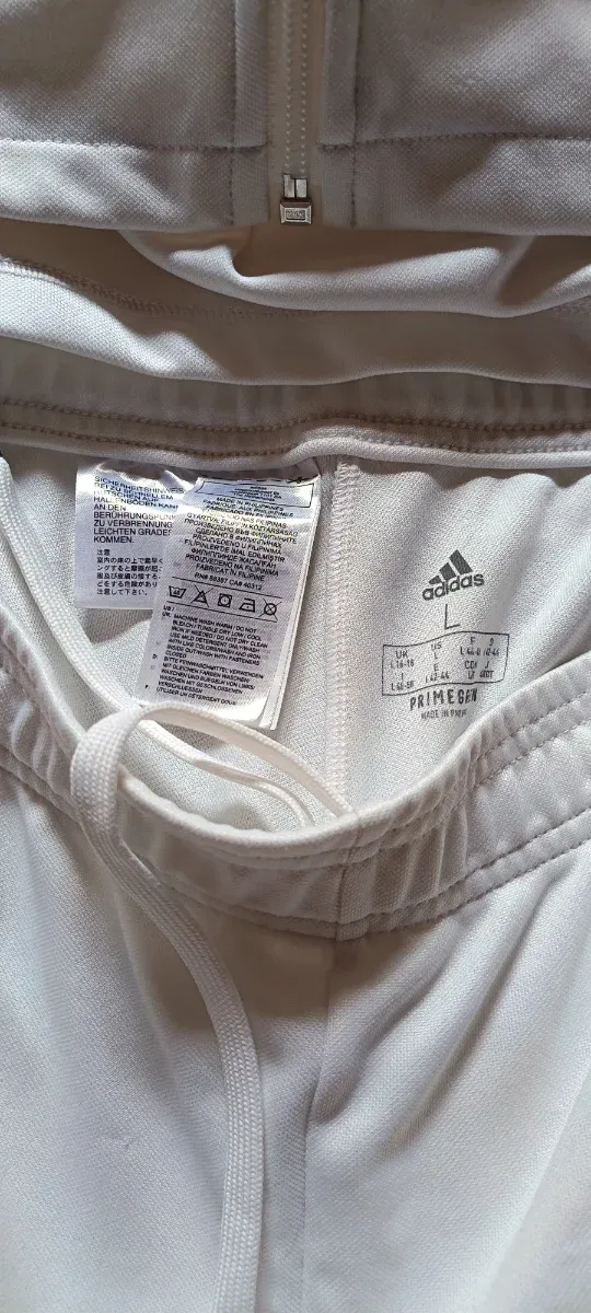 Chándal Adidas Blanco Talla L