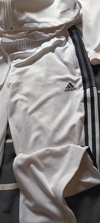 Chándal Adidas Blanco Talla L