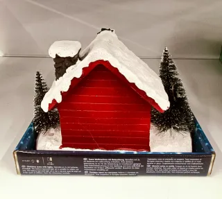 Scena Natalizia Villaggio Magico con Luci e Musica