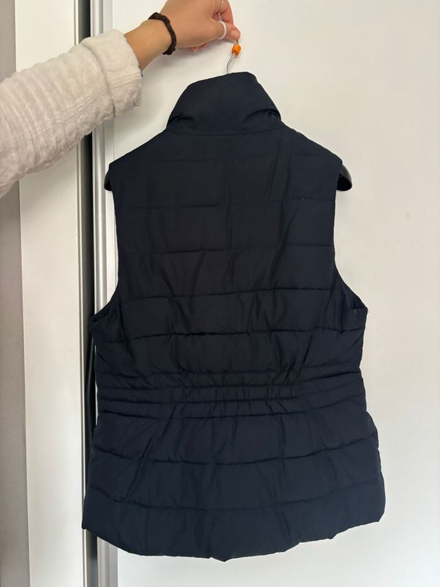 Chaleco Hollister forrado borreguillo azul