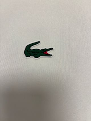 Polo Lacoste blanco