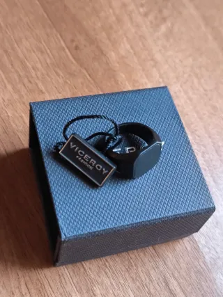 Anillo Viceroy Acero Negro