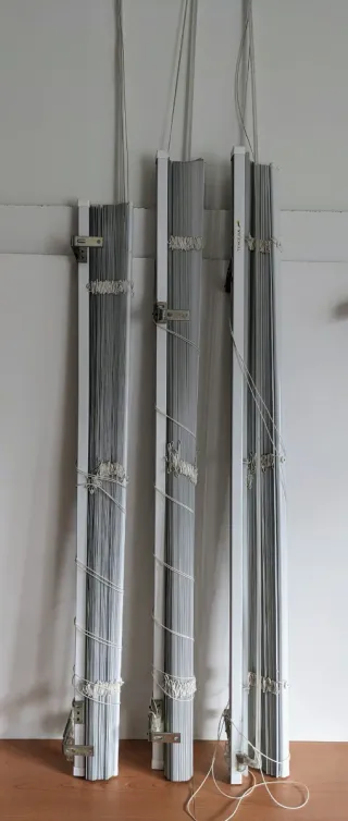 3 PERSIANE IN ALLUMINIO BIANCHE