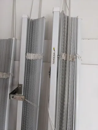 3 PERSIANE IN ALLUMINIO BIANCHE