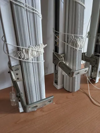 3 PERSIANE IN ALLUMINIO BIANCHE