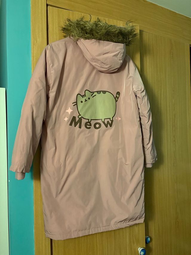 Abrigo Pusheen niña T12 Plumas Nuevo