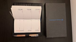 Piquadro Porta agenda in pelle vera ,nero.