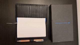 Piquadro Porta agenda in pelle vera ,nero.