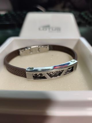 Pulsera Viceroy Cuero Marrón y Plata