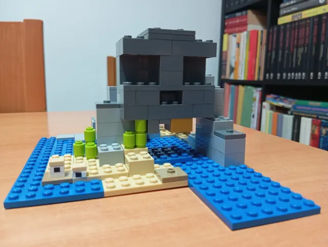 Lego Minecraft Barco Pirata y Criaturas