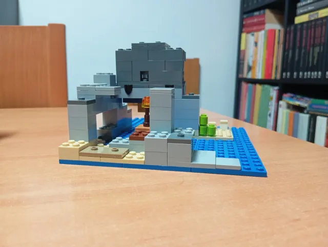 Lego Minecraft Barco Pirata y Criaturas