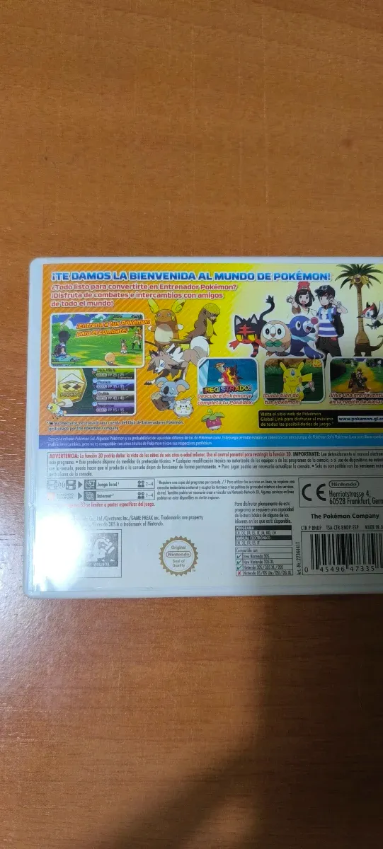 Pokémon Sole Nintendo 3DS RPG