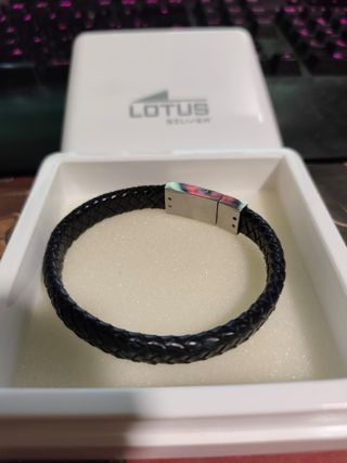 Pulsera Viceroy Hombre Cuero Cierre Acero