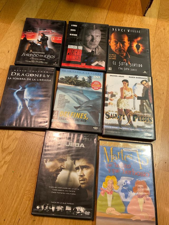 Lote 9 Películas DVD