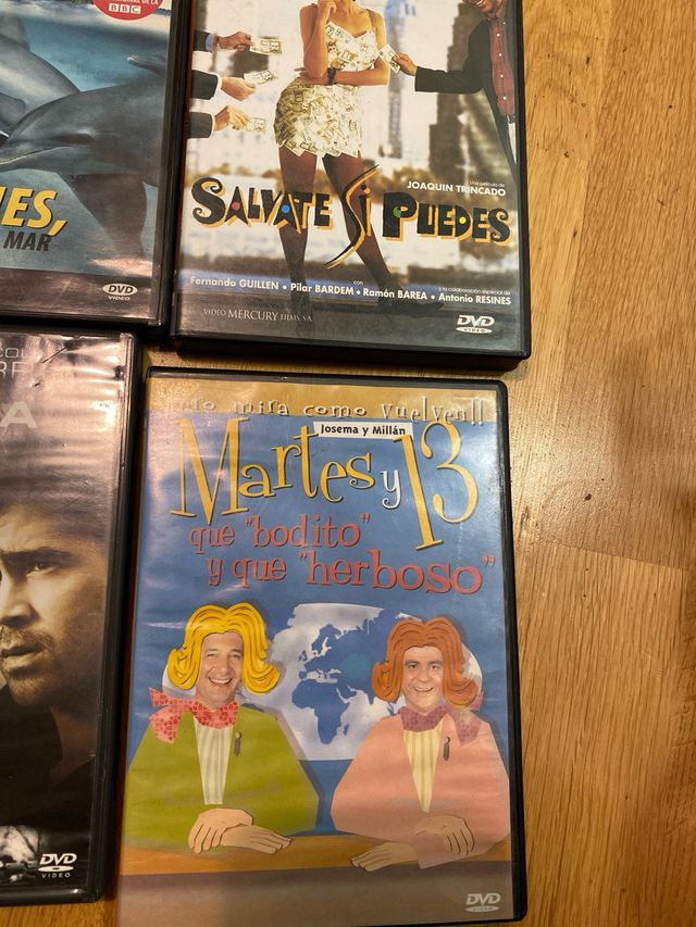 Lote 9 Películas DVD