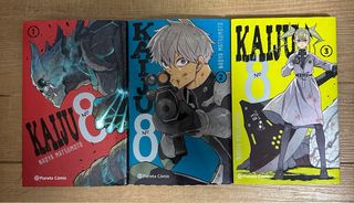 Kaiju 8 manga 1-3