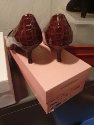 Lote de zapatos de tacón