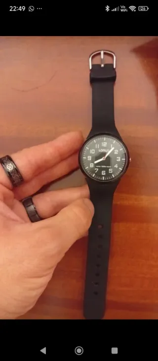 Orologio Lorus Unisex Nero