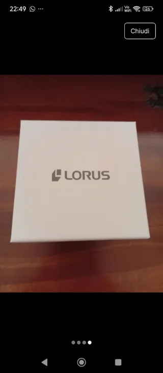 Orologio Lorus Unisex Nero