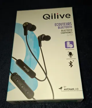 Auriculares Bluetooth Qilive Q.1721 Negros