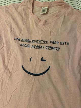 2 Camisetas Rosadas Talla M