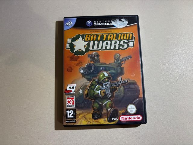 Battalion Wars GameCube PAL Manual ESP